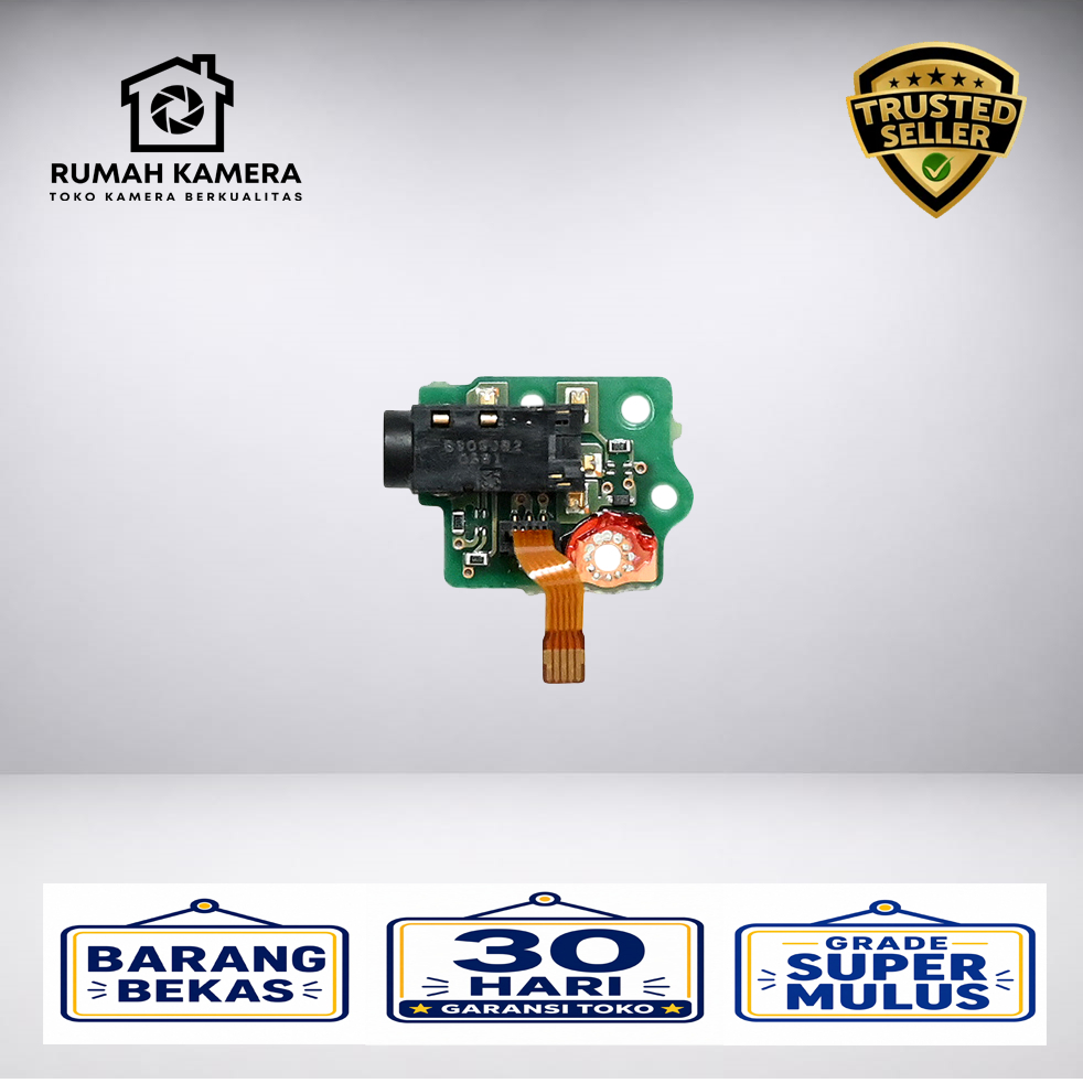 Spare Part PCB Board Jack Mic Kamera Canon 550D Second Original