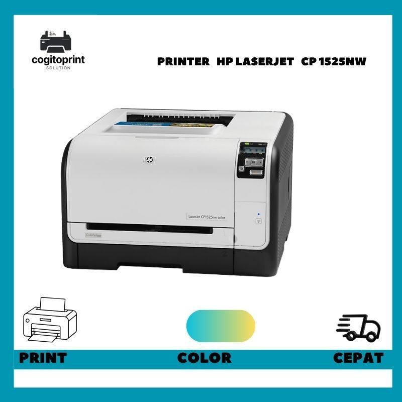 Printer HP LaserJet CP1525nw Color Laser Printer