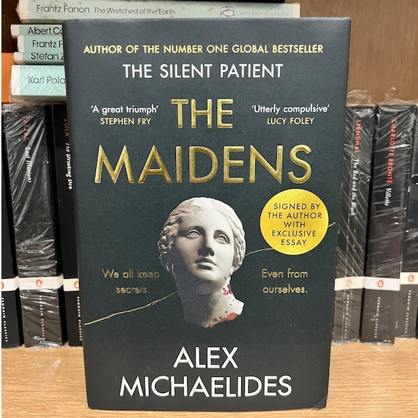 (Preloved - Kolpri) Alex Michaelides - The Maidens SIGNED EDITION