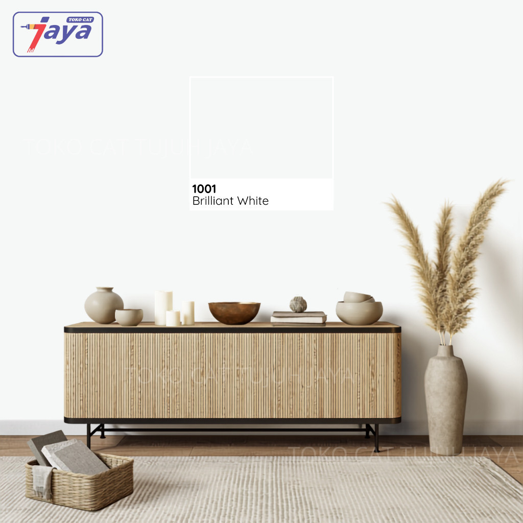 Cat dinding tembok interior exterior luar Avian Avitex Gold Aesthetic Brilliant White 1001