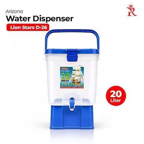 Tempat Air Water Dispenser 20 Liter Arizona Drink Jar Lion Star D-26