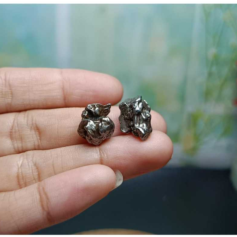 Batu Meteorite Campo Del Cielo Paket (6) Asli meteorite