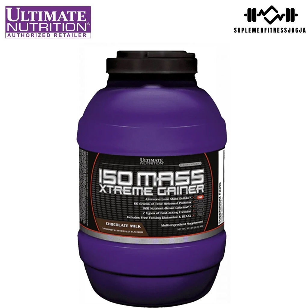 ULTIMATE NUTRITION UN Iso Mass Xtreme Gainer Isomass Gainer 10lbs