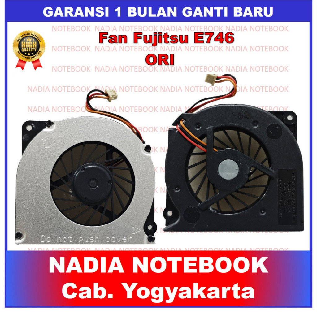Fan Fujitsu LifeBook E746 A6210 S2210 E733 E736 E743 E753 T725 T726 T732 T734 T902