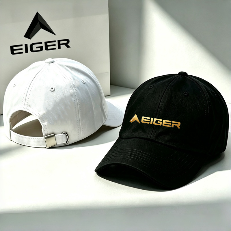 Topi EIGER ORI Baseball Pria Wanita Unisex Premium Topi Casual Harian Kekinian