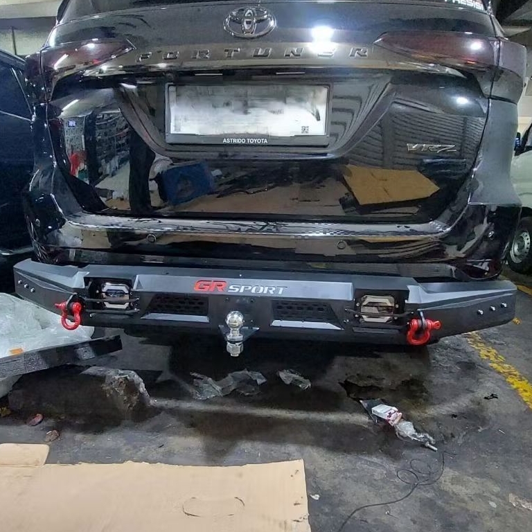 PENGAMAN BUMPER BELAKANG FORTUNER VRZ