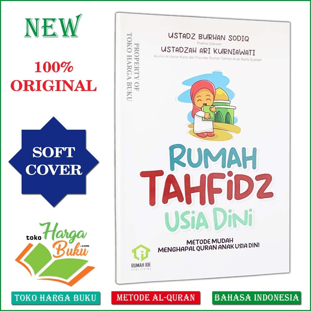 Foto Buku Rumah Tahfidz Usia Dini Metode Mudah Menghafal Quran Anak Parenting - Rumah Ide Publishing