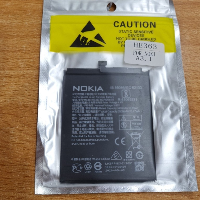 Baterai Batre Batrei NOKIA 7.1 Plus ORIGINAL 100% Model Battery HE-363 HE363