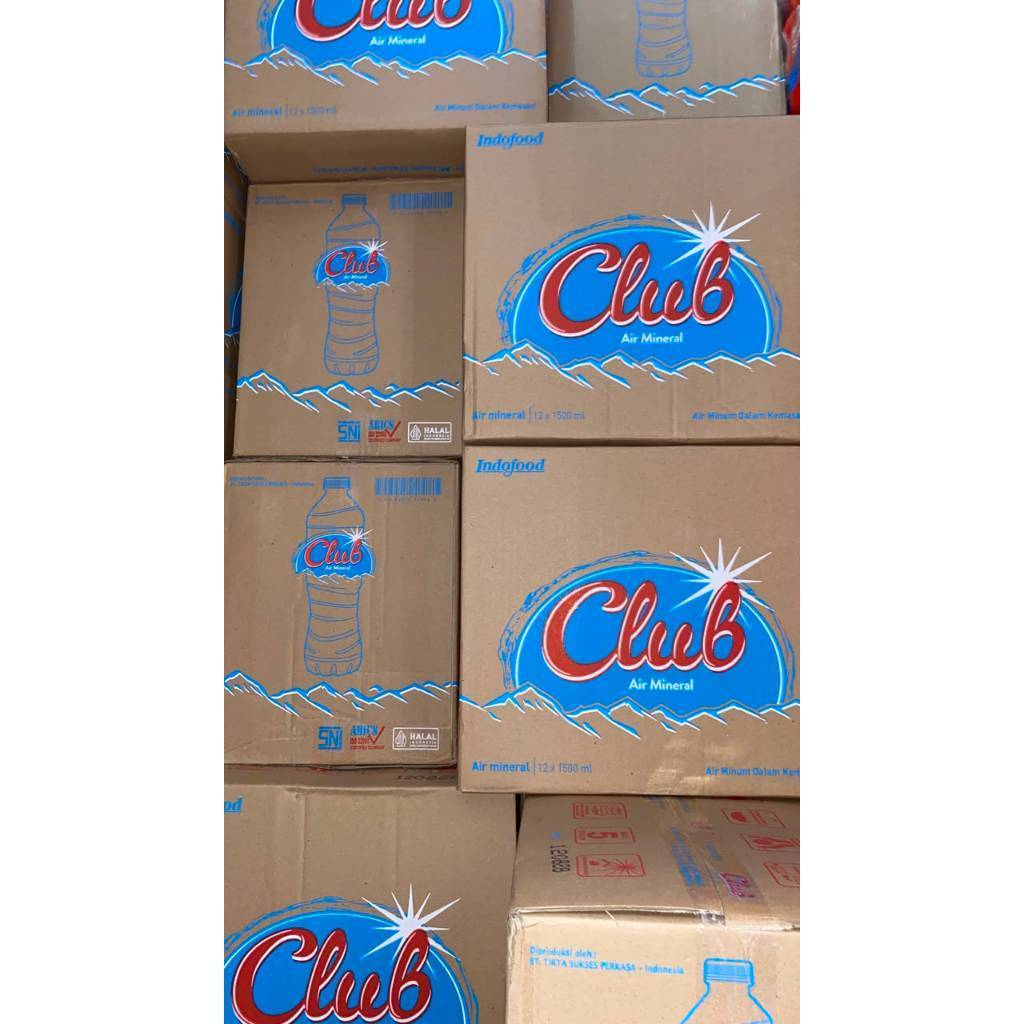CLUB Botol 1500ml x 12 / Club Air Mineral / Air Mineral Club / Air Mineral Murah