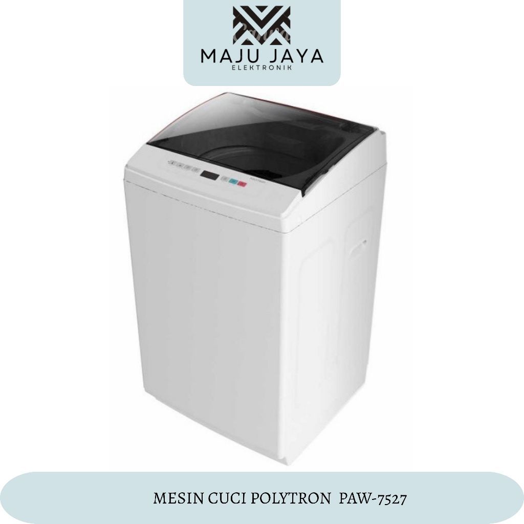 MESIN CUCI POLYTRON 1 TABUNG 7,5 KG PAW-7527 7527 TOP LOADING ZERO PREASURE