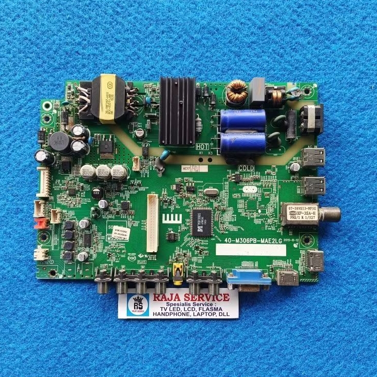mb tv tcl L40D1700 mainboard board motherboard mesin