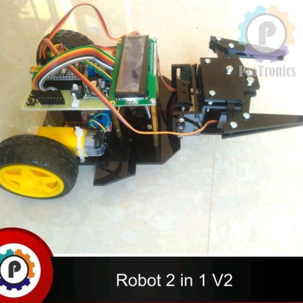 Robot 2 in 1 Robot Transporter + Line Follower Micro V2