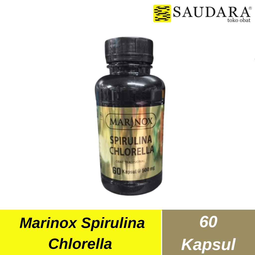 Marinox Spirulina Chlorella 500 Mg (60 Kapsul)