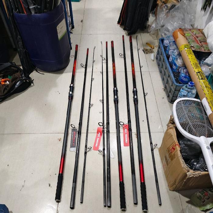 Rod Joran Pancing Maguro Emperor Ev 390 - 450 Cm Surf Sambung 3