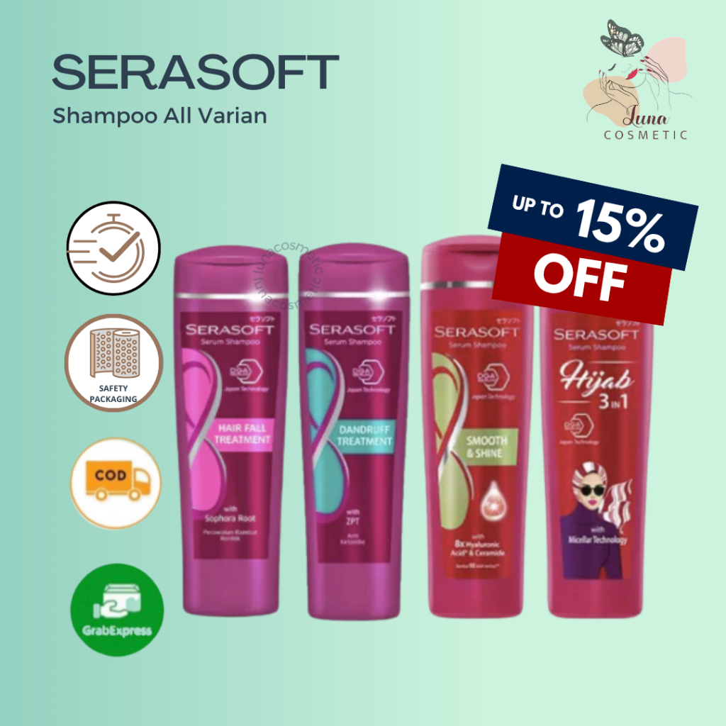 Serasoft Serum Shampoo All Varian - Sampo Serasoft