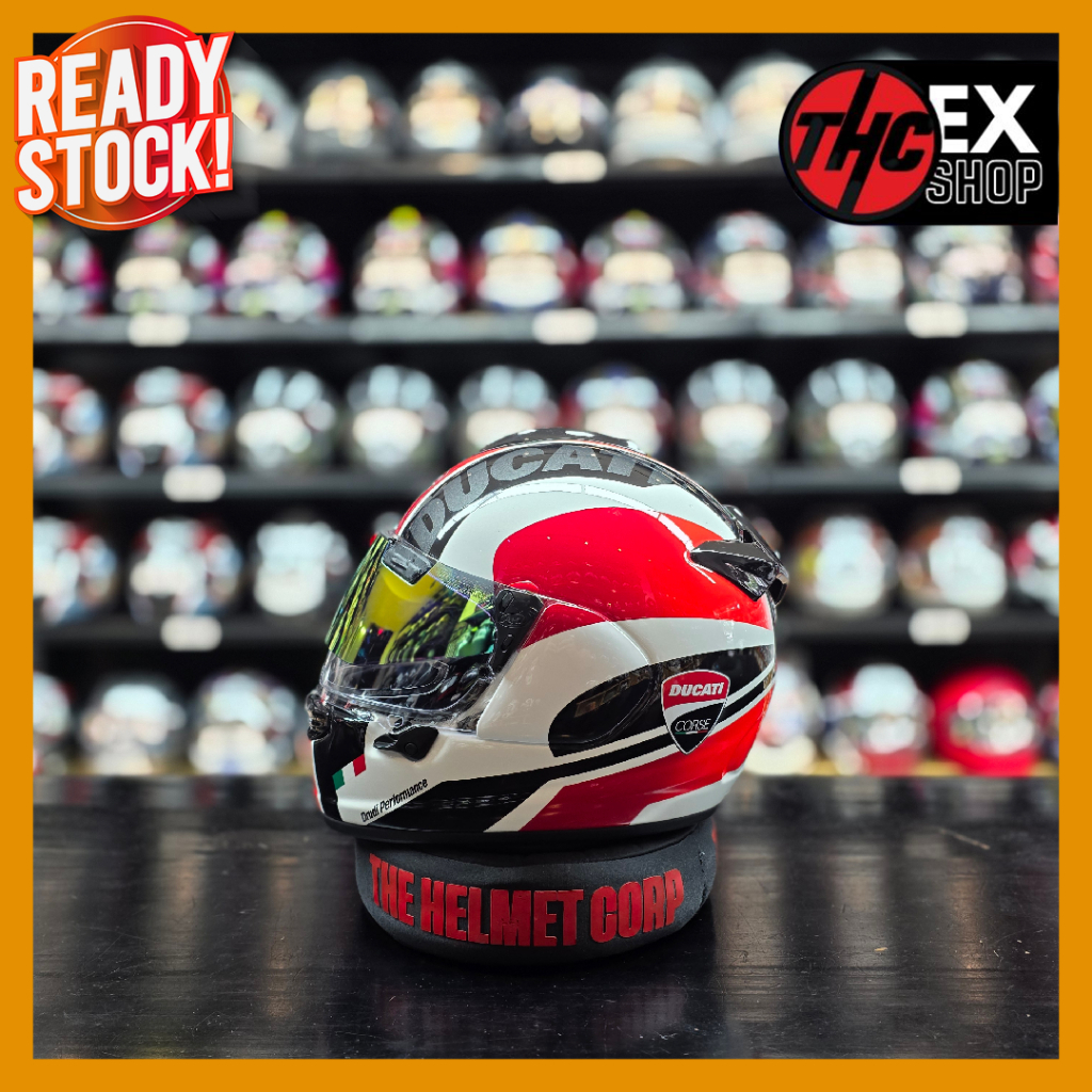 HELM ARAI CHASER X DUCATI SIZE M 2ND FULL FACE HELMET SECOND