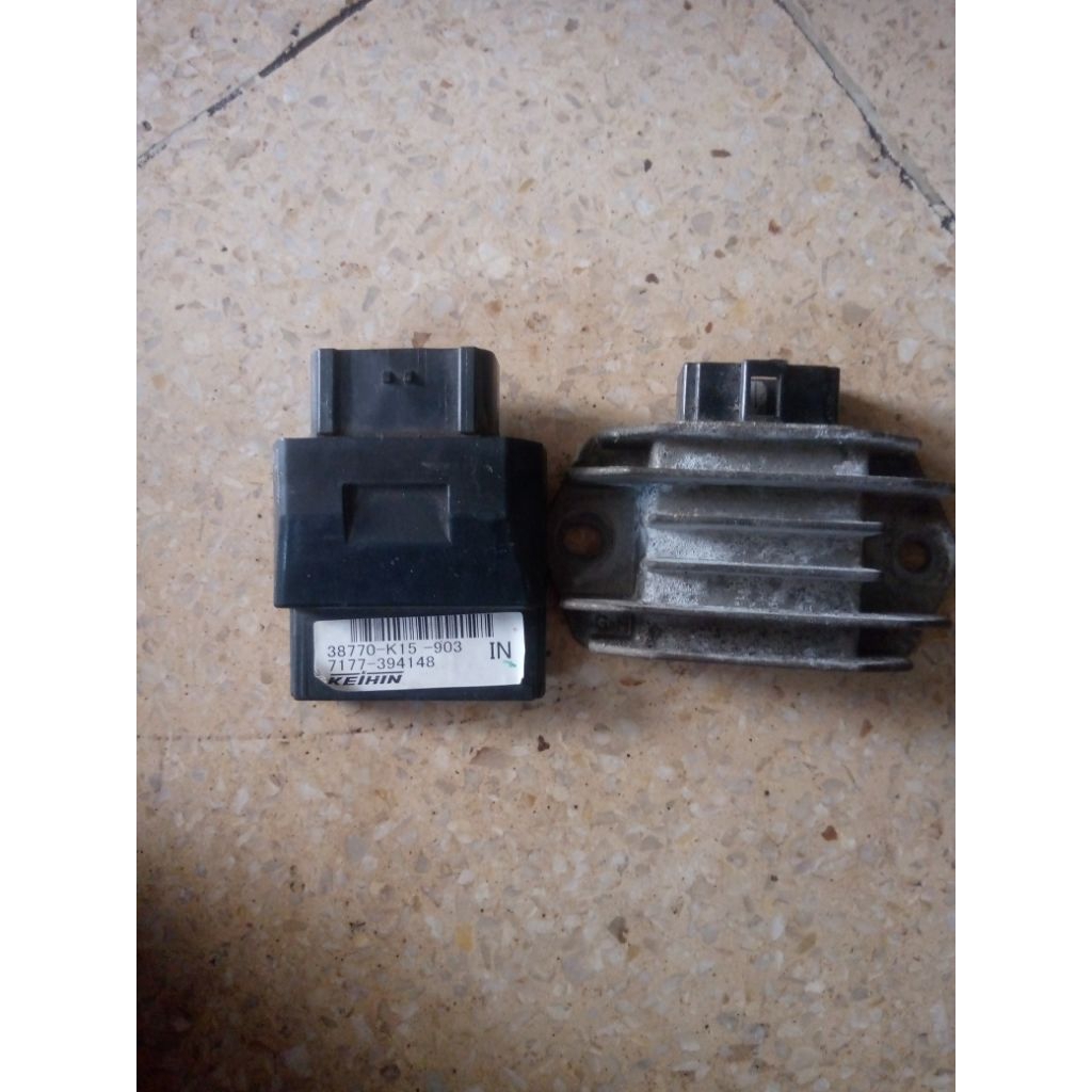 Regulator Bolid Motor KEIHIN 38770-K15-903 dengan Connector