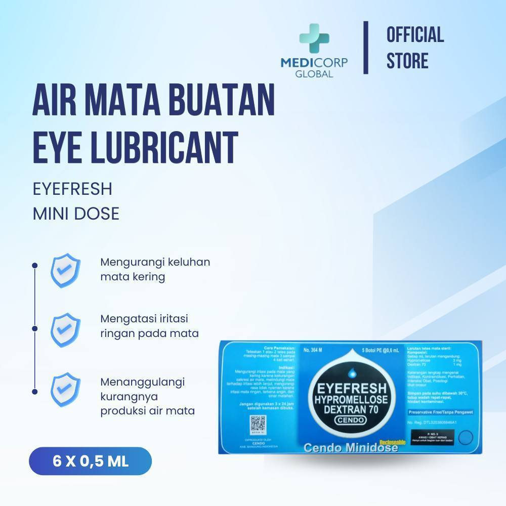 EYEFRESH MINIDOSE - tetes air mata buatan untuk melembapkan mata kering