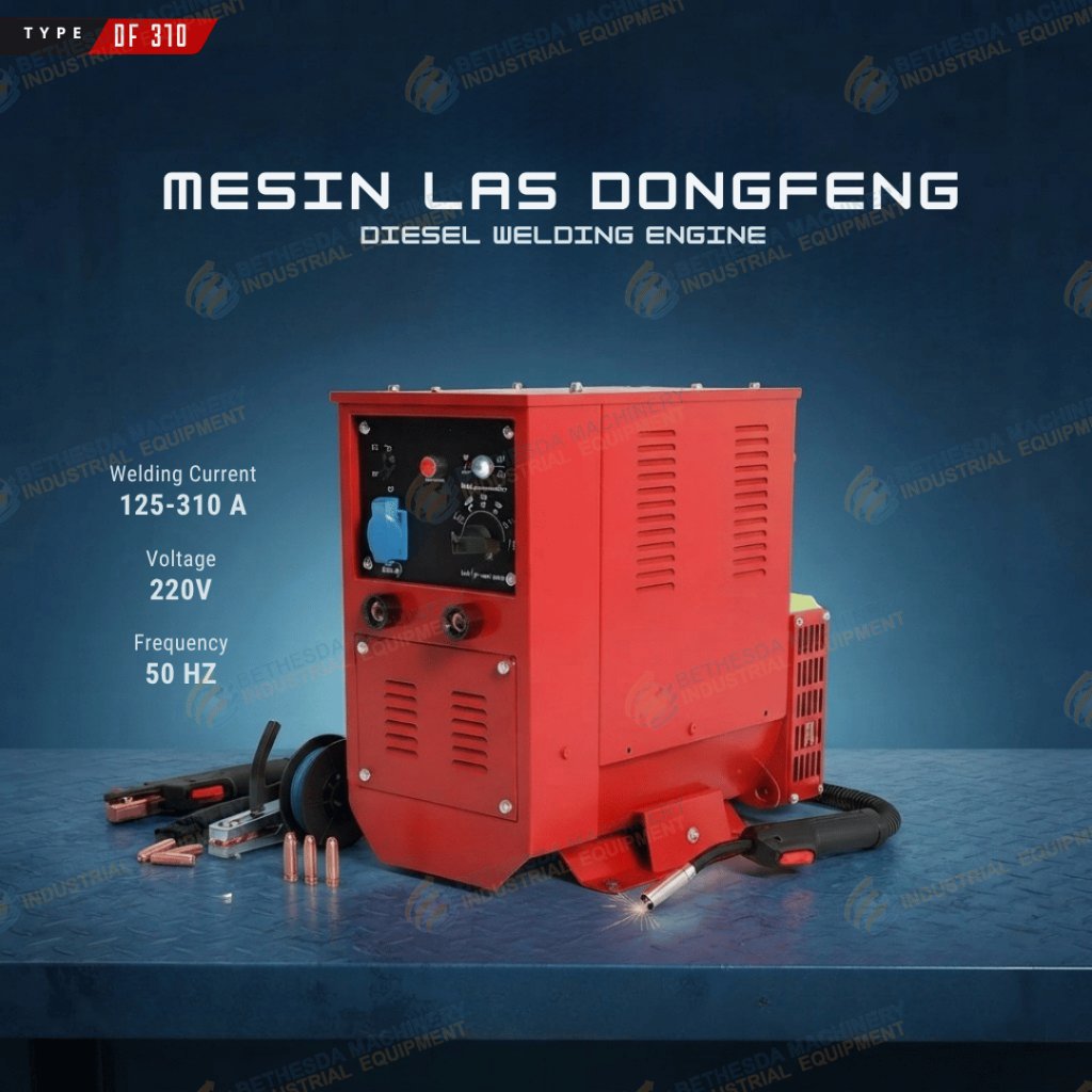 Mesin Las Welding Diesel Dongfeng DF310 Generator D300A