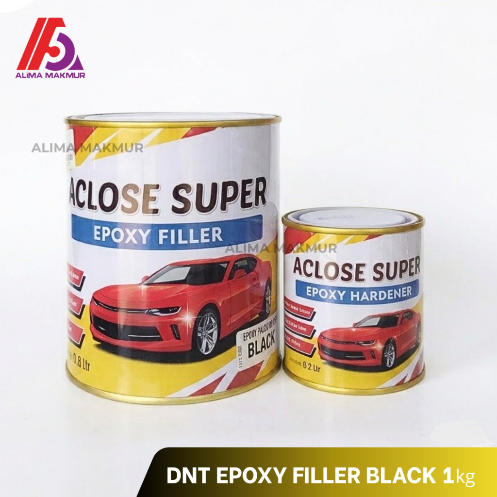 Epoxy Filler DNT Black 1kg / Epoxy Filler Hitam / Epoxy Hitam