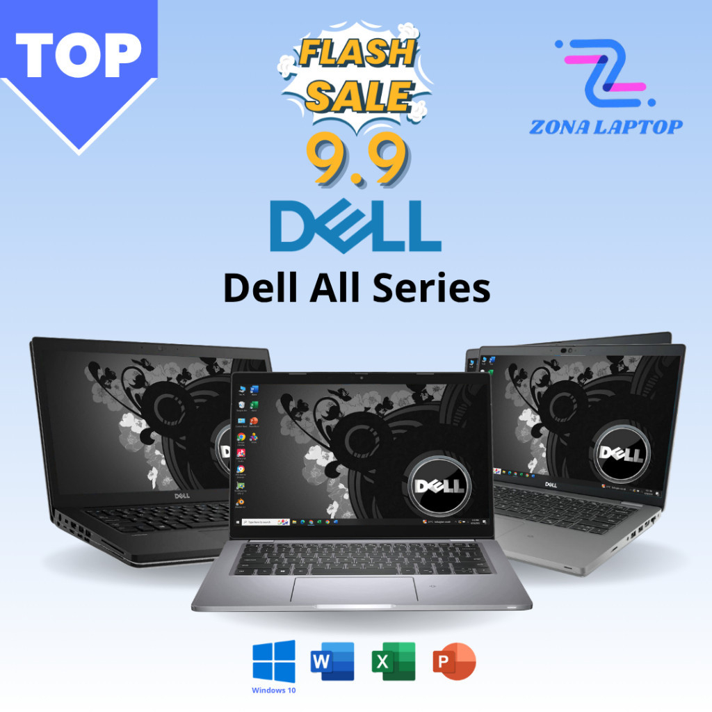 Dell Latitude Core i5 / i7 | Gen 6 / 7 / 8 / 10 / 11 | SECOND | MURAH | BERKUALITAS