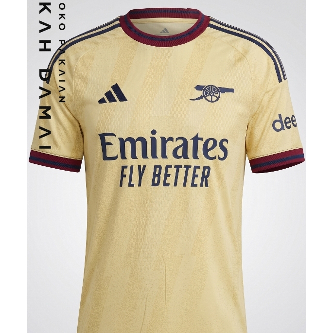 Jersey Arsenal Third 2026/2027 player issue Kuning Kaos Olahraga Baju Bola Size S-XL