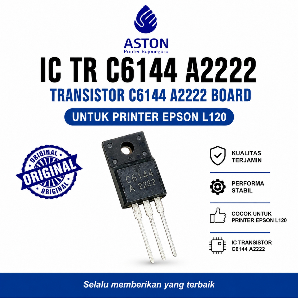 IC TR C6144 A2222 transistor C6144 A2222 board untuk printer epson L120