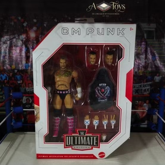 Action Figure WWE CM Punk - Ultimate Edition 27 Mattel