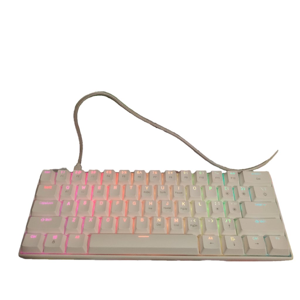 Keyboard Gaming Mechanical Koodo Gecko X 60% Red and Brown Switch