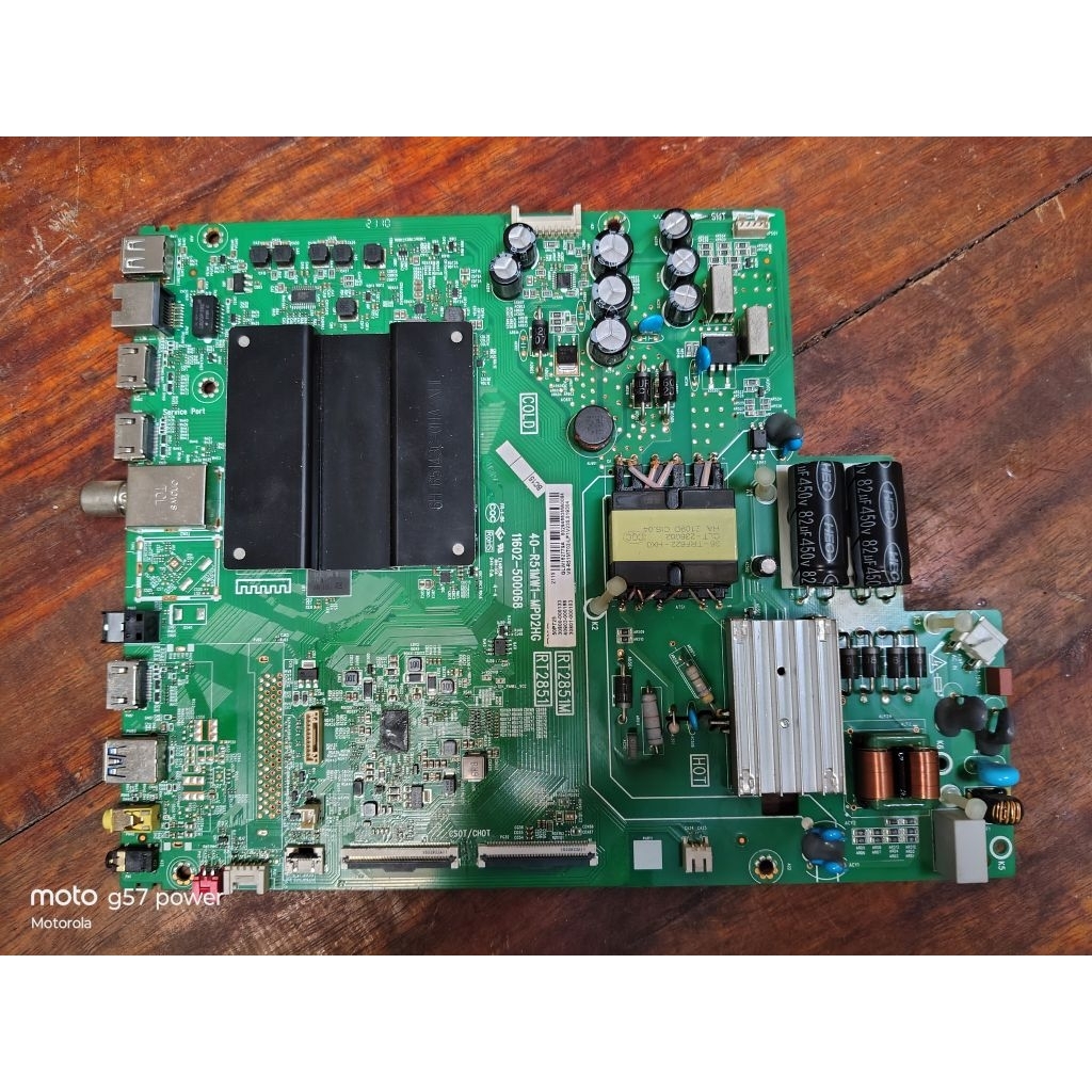 Motherboard mesin tv TCL 50P725