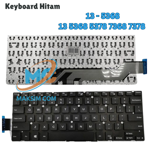 Keyboard Dell 13-5378 3379 3737 5000 5368 5369 5370 5378 5379 5468 - Non Backlight