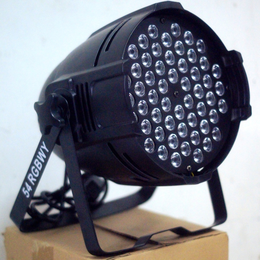 NURVAYA Par LED 54X3W RGBWA Single Color