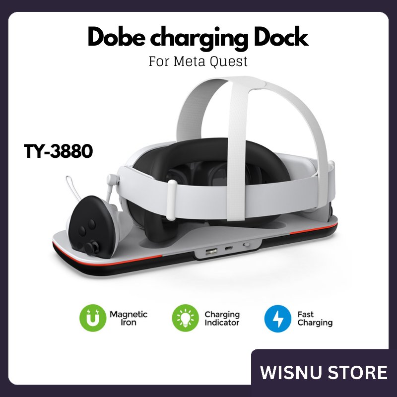 Dobe TY-3880 Charging Dock For Meta Quest - Charging Meta Quest