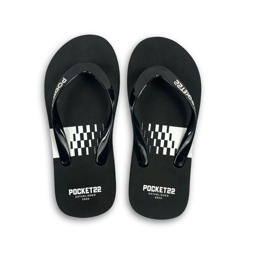 Sandal Jepit Pria Wanita Flipflop Spon Distro Pocket22 1276 Qlimicke
