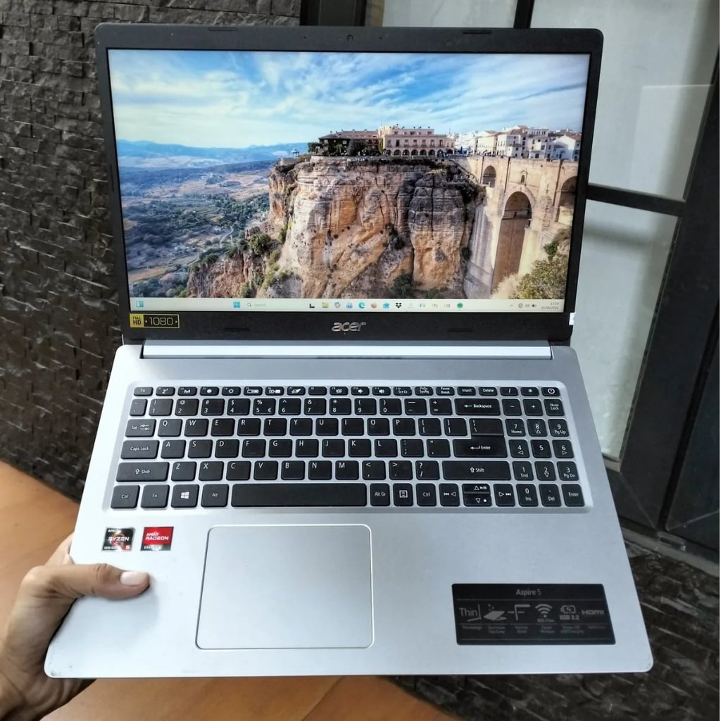 Acer Aspire A515-45 AMD Ryzen 5 5500U Ram 8GB SSD 512GB