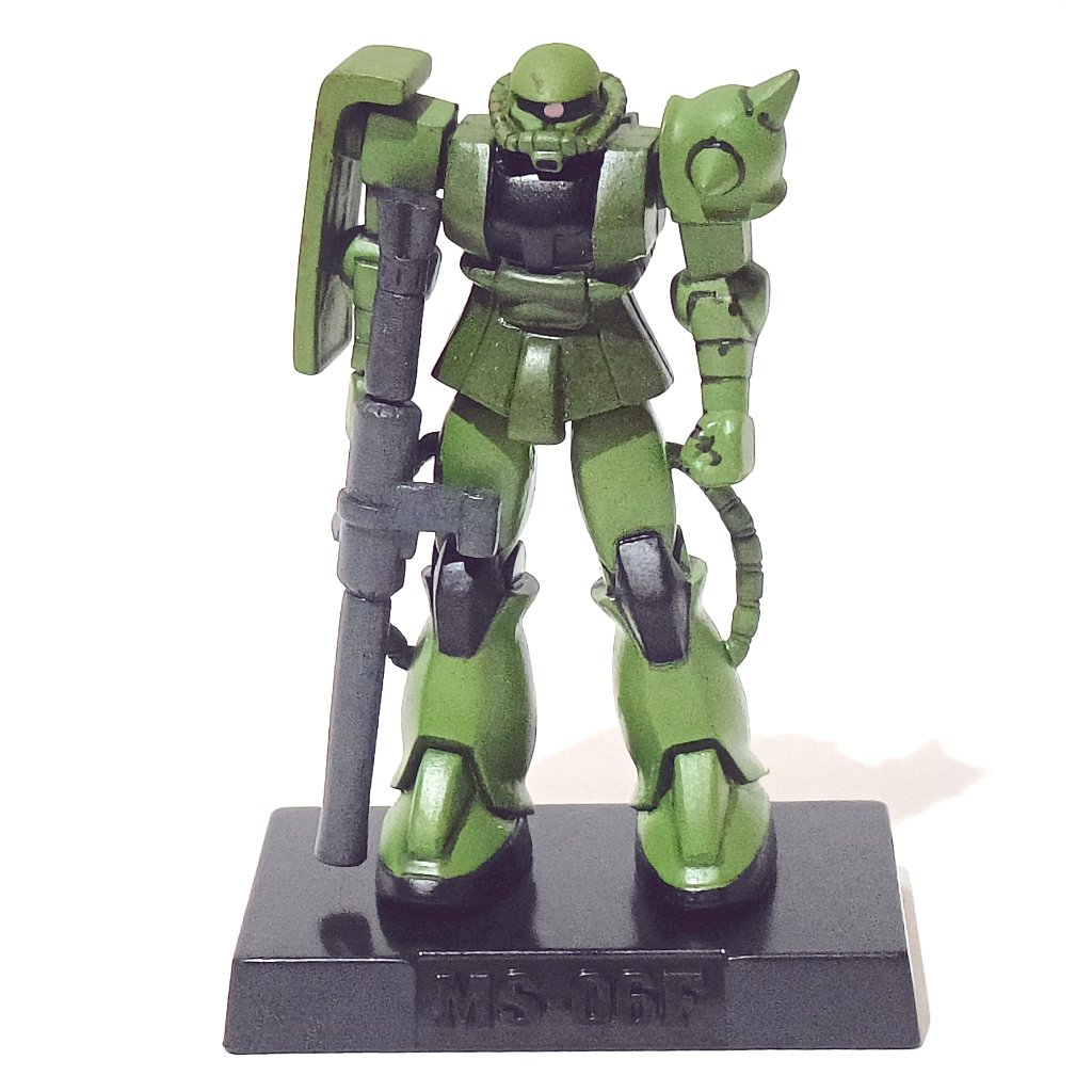 Mobile Suit Gundam MSG BANDAI MS Selection Figure Collection - MS-06F Zaku II (Pajangan / JP Rare)