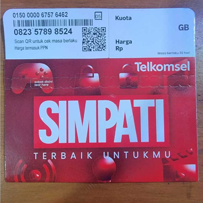 Perdana Telkomsel 3 GB exp 2027