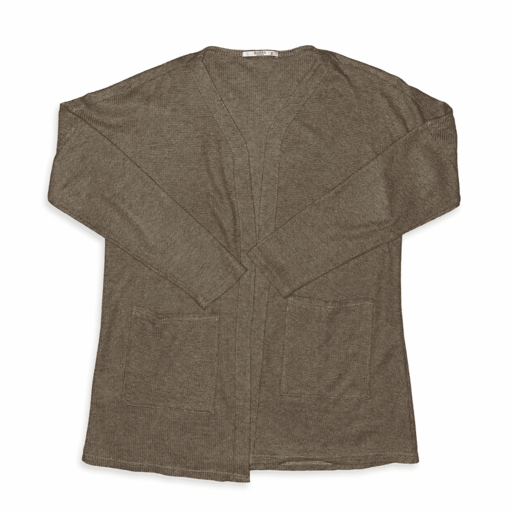 Cardigan Beige Rodeo Preloved Outer Kardigan Coksu Rodeo