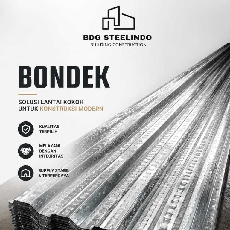 Bondek / Bondeck / Floor Deck Cor Lantai Bandung