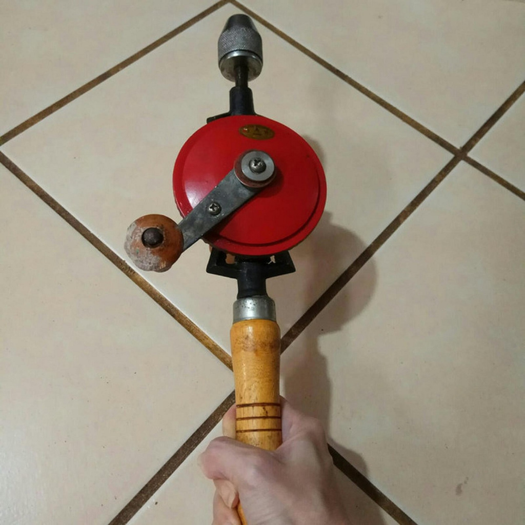Diamond Bor Tangan Manual Hand Drill