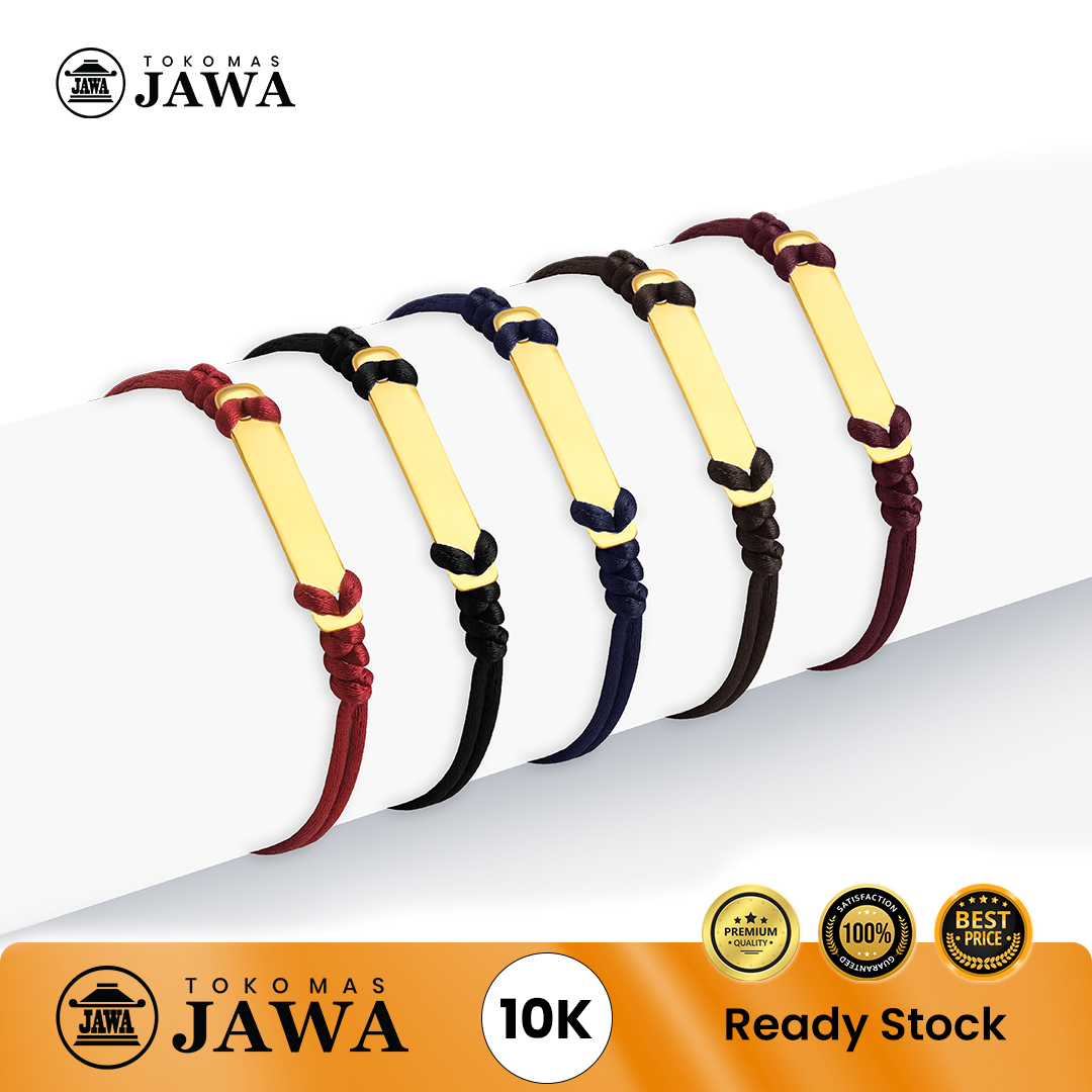 Gelang Tali Emas Platique Kadar 10 Karat Toko Mas Jawa