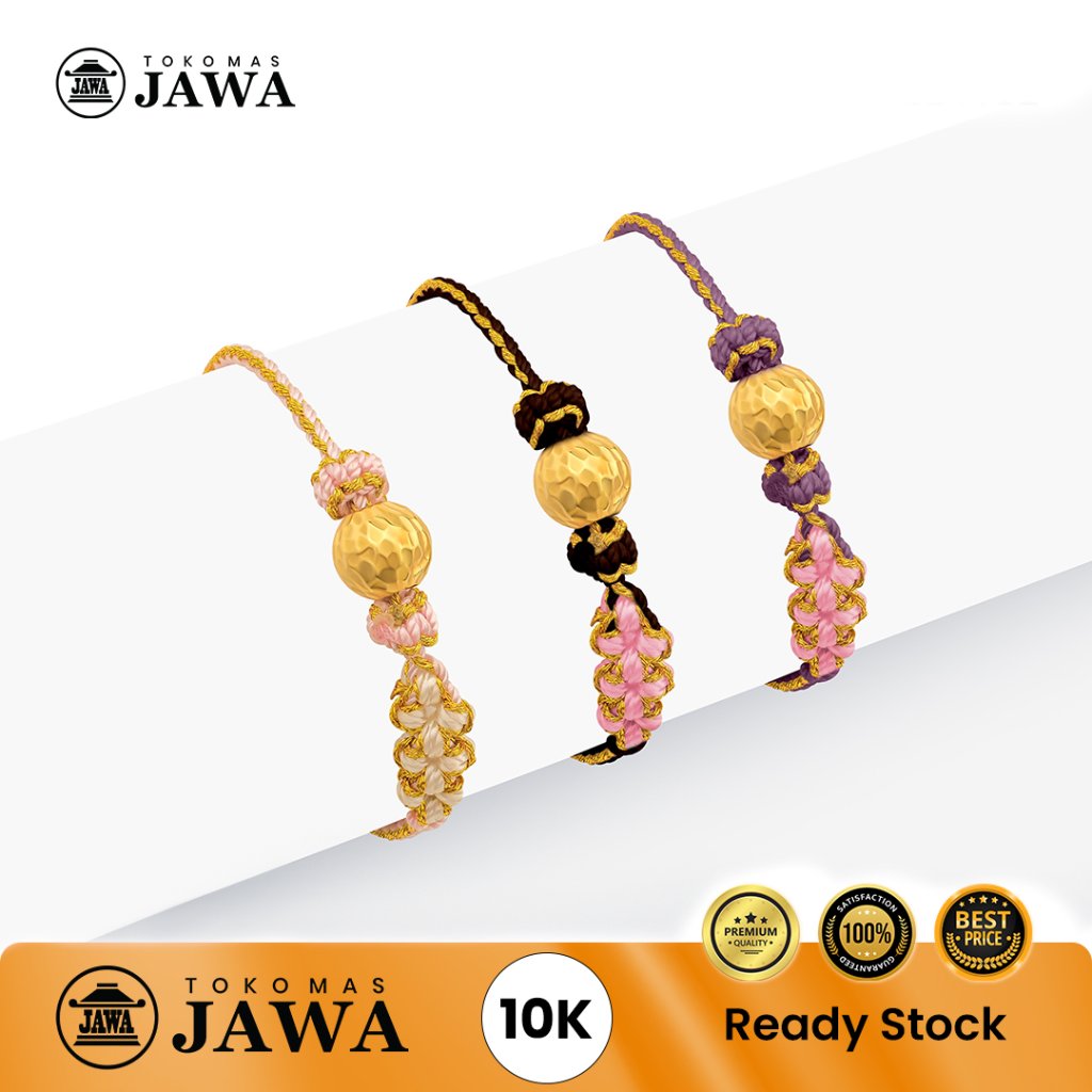 Gelang Tali Emas Diorima Kadar 10K Toko Mas Jawa