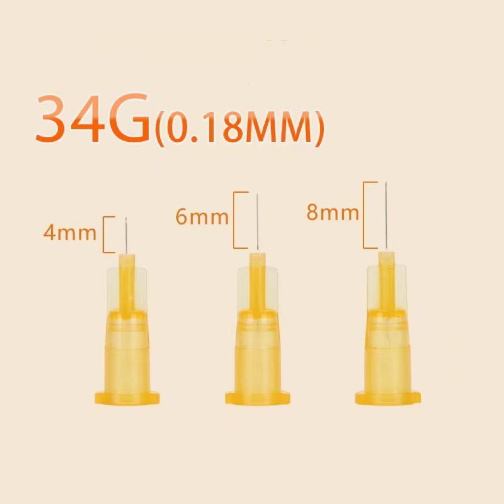 1pcs Sungshim Jarum Meso 34G 4mm Jarum Suntik Sekali Pakai