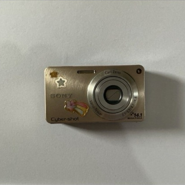 Sony Cybershot W350 Digital Camera/Kamera Digital Gold
