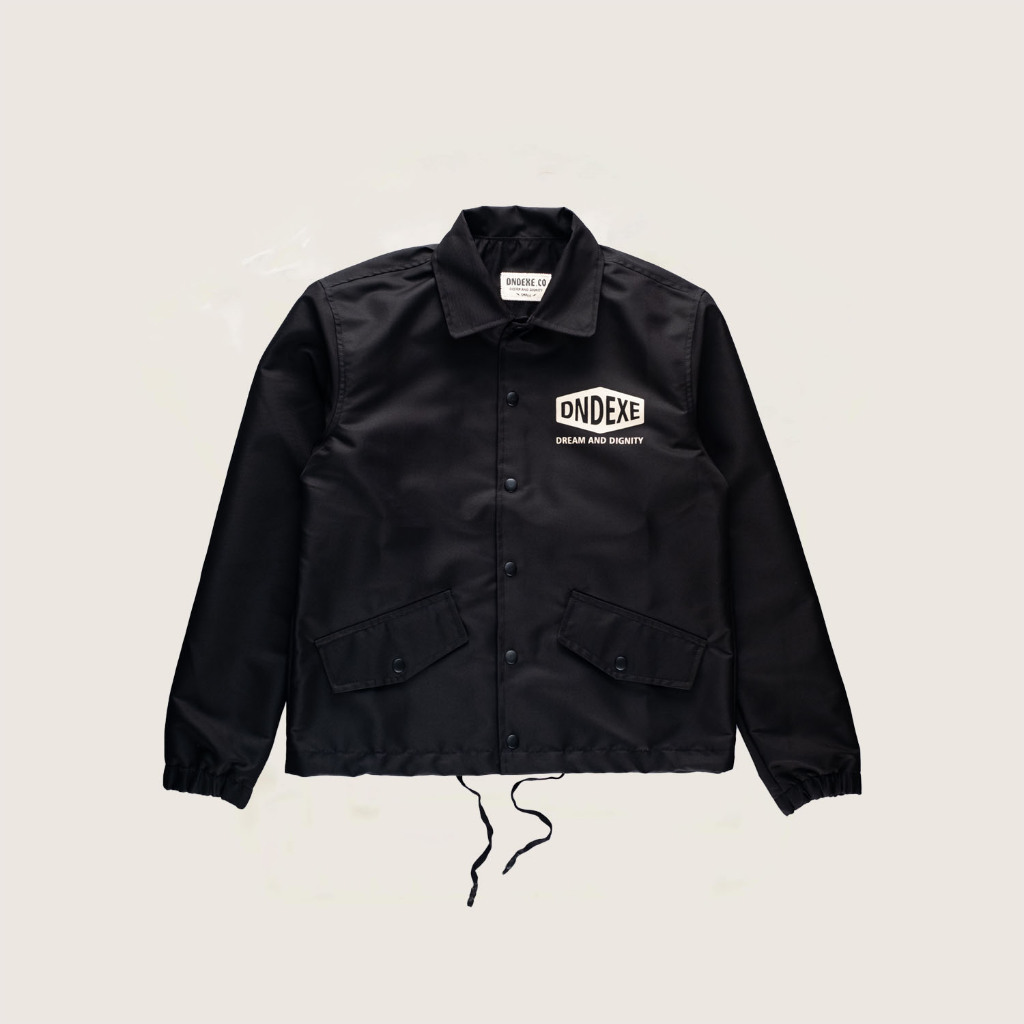 DND EXE Jaket Pria Executed Black