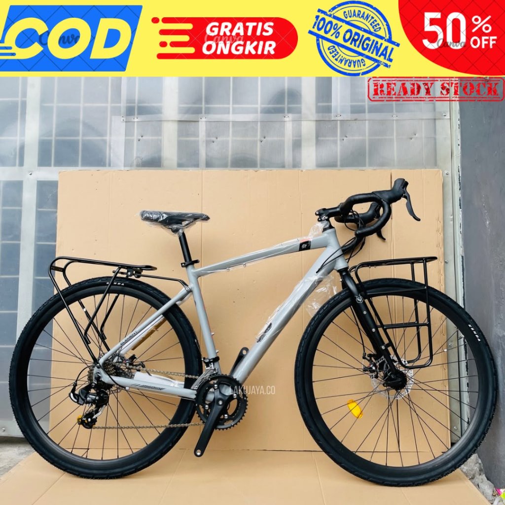 SEPEDA GRAVEL MERK ELEMENT FRC38 8SP (BY : ELEMENT) SIZE 460/480/500