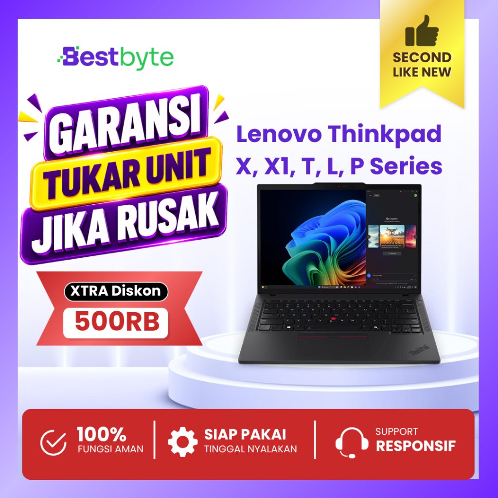 Laptop Lenovo ThinkPad Core i5 / i7 | X250 T450 L550 / X260 T460 / X270 T470 / X280 T480 / T490 L480