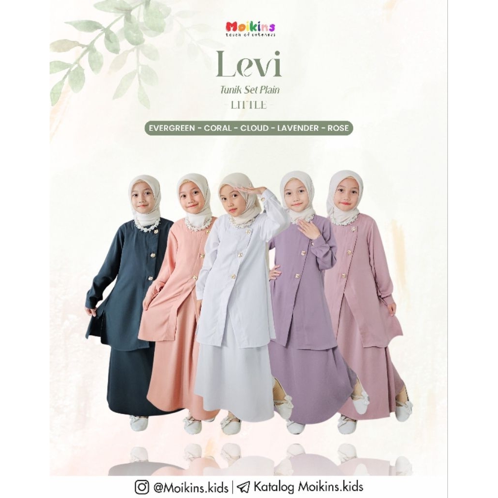 Levi Tunik Set Plain Little