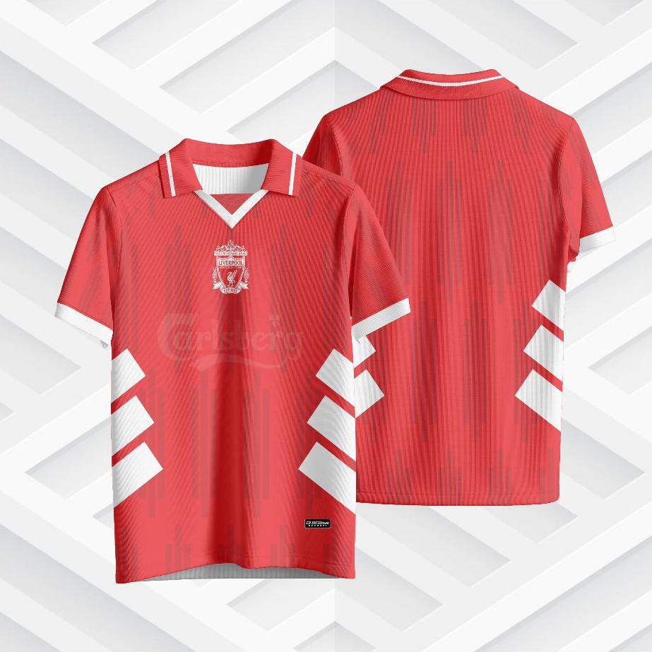 ITSME // JERSEY RETRO // JERSEY BOLA // JERSEY FANTASI // JERSEY VINTAGE LIVERPOOL MERAH