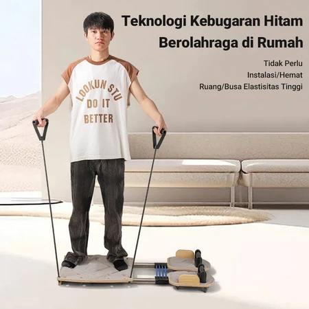 Tempat Yoga Bed Multifungsi Rel Baja Teleskopik 4 Level Resistance